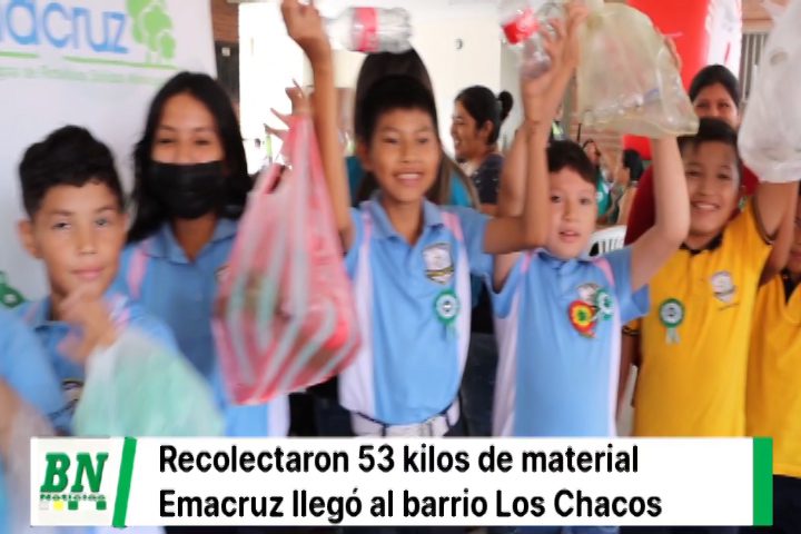 Lee más sobre el artículo Emacruz recolecta 53 kilos de material reciclable en Los Chacos