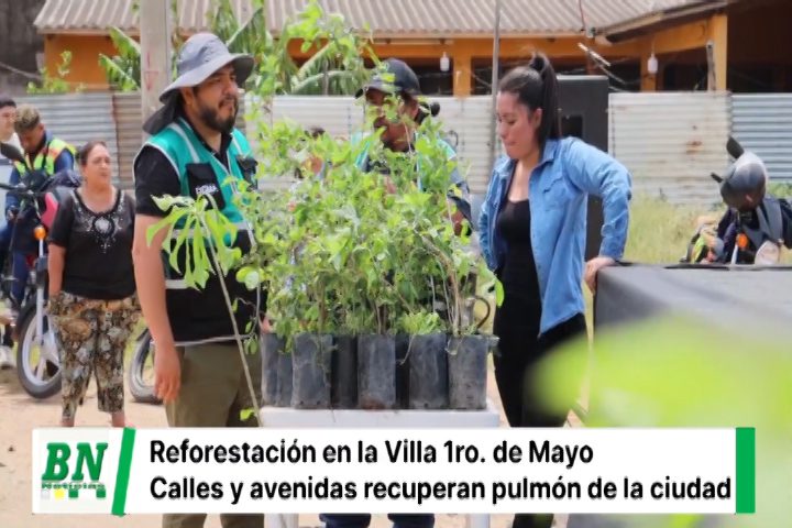 Lee más sobre el artículo Reforestación en la Villa 1° de mayo para  mejorar la calidad del aire de la ciudad