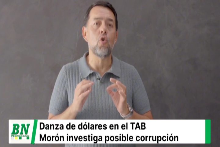 Lee más sobre el artículo Denuncia de posible corrupción, Morón: “DANZA de Dólares en el TAB”