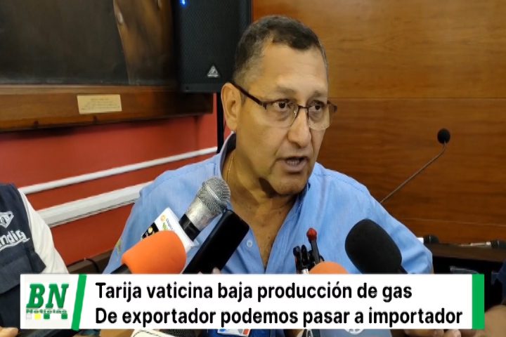 Lee más sobre el artículo Tarija vaticina que Bolivia puede pasar de exportador de gas a importador, gobierno debe decidir